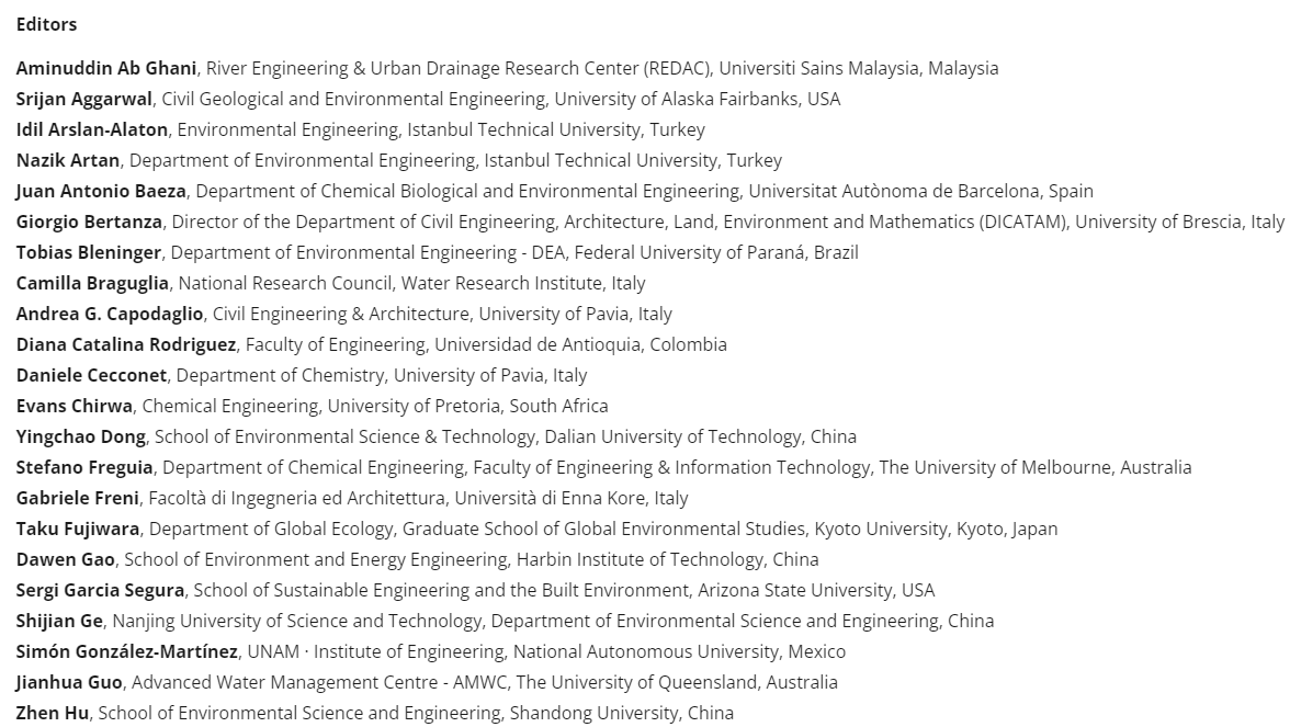 Water Science & TechnologyڿˆT